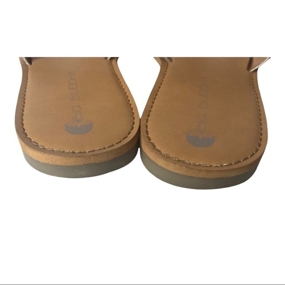 Big Buddha Silver Rhinestone Sandals. Size 9 - Picture 4 of 9